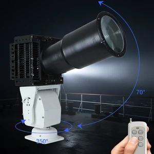 300W 300 Watt Searchlight Powerful 1000m 2km 3km 9 Inch 7 Inch Dual High Long Big Distance LED Searchlights For Ship