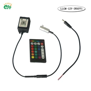 12V IP65 Rated RGB High CRI 90 Dimmable Car LED Fiber Optic Lighting Engine Remote Control for Interior Cinema Steps Decoration