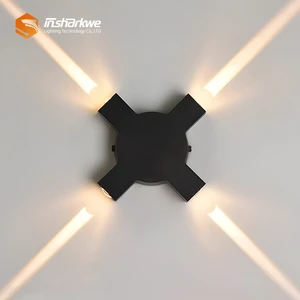 High Quality Modern LED Wall Lamps Aluminum up and Down Sconces for Indoor Home Use Living Room Interior Decoration
