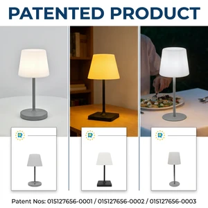 LED Warm Dimming Battery-Powered Night Light for Bedroom Bedside Warm White with Eye Protection for Living Room Use