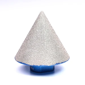 Diamond Chamfer Core Bit for Enlarging Polishing and Bevelling Holes on Anger Grinder