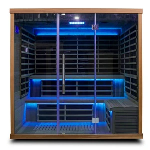Fast Delivery Sauna Large Commercial Infrared Red Light Therapy Sauna Room for Gym