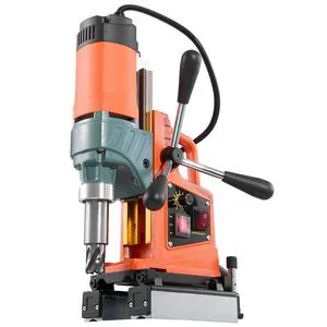 1400 W 2-Inch Magnetic Drill Press 0-750 RPM Speed with Reversible Direction for Metal Surface for Boring Metal Surfaces
