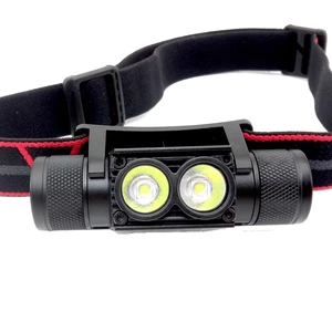 Factory Wholesale Aluminum Head Lamp Rechargeable LED Headlamp Flashlight Waterproof 1200 Lumen High Power Headlamp Rechargeable