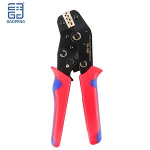 SN-58B Mini Crimping Pliers Carbon Steel Non-Insulated Tab Receptacle Tools OEM Supported Metric Measurement