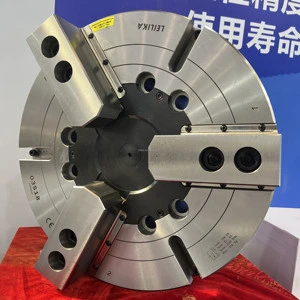 New 18-Inch Solid Hydraulic Steel Power Chuck for Vertical Lathe Non-Through-Hole Construction Waterproof Tools Accessories