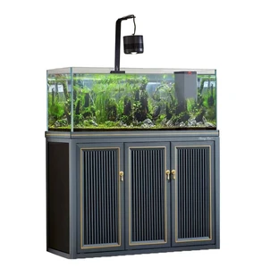 Small and Large Clear 50L Aquariums with Customized Packaging for Indoor and Outdoor Spaces