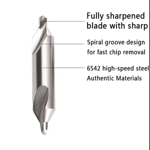 NEW2026 High Performance Carbide Center Drill Center Positioning Drill Centering Drill 90 Degrees