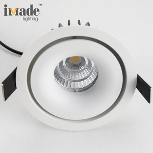 Modern Commercial LED Dimmable Recessed Downlight High Lumen Ceiling Spotlight for Hotels