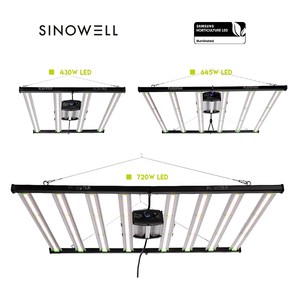 Samsung Official Partner Sinowell Available Stock Yields Up To 4lbs Smart 720W 645W 430W 120W LED Grow Light Bar