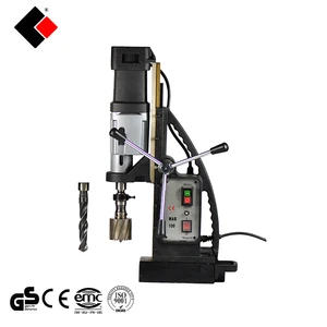 Portable Magnetic Base Drill with 100mm Annular Cutter 1920W Corded 220Nm Max Torque 4-Speed