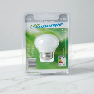 Eco-Friendly Lamp Bulb Blister Packaging Boxes Square/Rectangle Shape Paper/PE/PP Material Custom Logo-Factory Wholesale Price