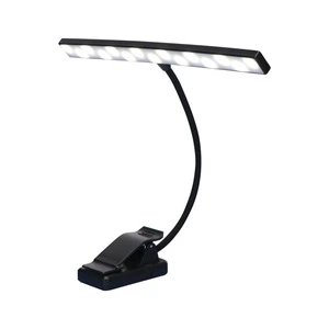 Eye Caring Led Clip on Music Stand Light Rechargeable Dimmable Music Sheet Piano Light Lamp