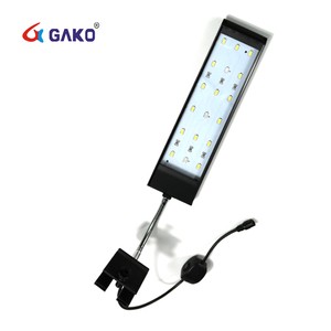 Adjustable Metal Hose Easy Installation Freshwater Plant Light Aluminum Alloy Housing High Brightness Aquarium Plant Grow Light