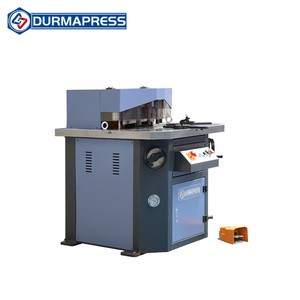 Hydraulic Automatic Angle Cutting Machine Stainless Steel Tube Corner Cutting Device windows Pipe Notching Machine on Sale