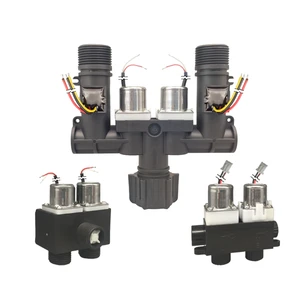 Goldenland DC 3V 6V 9V 12V 24V 1 Inlet 2 Outlets Three-way Valve Latching Bistable Plastic Solenoid Valve