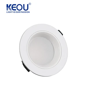 KEOU Round 9W Recessed Ceiling Lamp Down Lights For Living Room Lighting