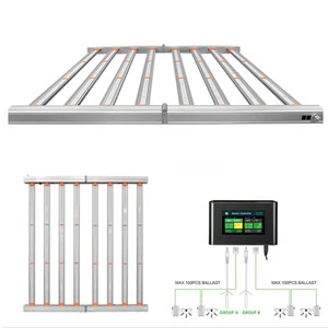 New agricultural greenhouse smart hydroponic system Samsung LM301B 800W 650W 645W 600W 400W 200W LED Grow Light
