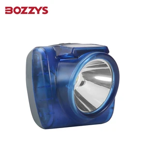 BOZZYS Adjustable Rechargeable LED Headlight Bright Waterproof Mining Headlamp with Charger for Camping & Emergency Use