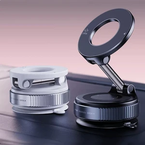 Car vacuum suction magnetic mobile phone holder