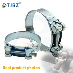 Single Bolt Heavy Duty Hose Clamp High Torque Clamps Tube Clamps Engine Clamp Exhaust Pipe Clamp