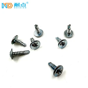 Imperial Measurement System Galvanized Self-Drilling Cross-Slot Screws Stainless Steel Coating Carbon Steel Customized Sizes