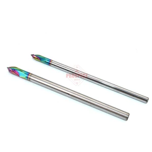 Durable Hard Alloy Center Drill for Aluminum 2 Flutes 90°-120° D1 to D12 50-75mm Length