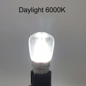 High CRI>80 BA15D 120V 230V 2W LED Sewing Machine Bulb Light Daylight 6000K T22 Fist Filament Lamp