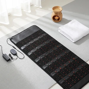DC Crystal Far-infrared Photon PEMF Heating Pad Jade 660nm 850nm Red Light Laser Body Light Pad