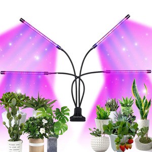 5V USB Dimmable LED Full Spectrum Plant Grow Light Plastic Housing for Hydroponic Indoor Use Greenhouse Vegetable/Flower Grow