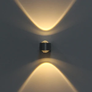 All Copper LED Wall Lamp for Hotel Use Warm Atmosphere Corridor Porch Staircase Background Bedside Lamp