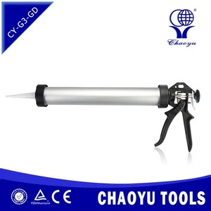 Professional Manual Structure Glue Gun - Industrial Aluminum Alloy Caulking Tool for Building Construction and Seam Finishing