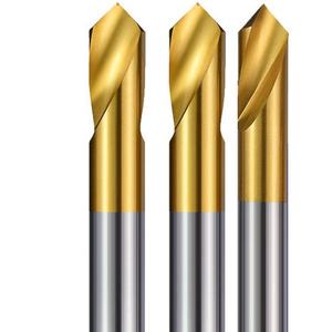 Hss Spot Titanium-plated Fixed Point 60 Degrees 90 Degrees 120 Degrees Centering Drill Chamfering Center Drill