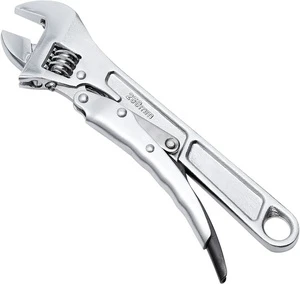 IFIXPRO 10-Inch Adjustable Wrench Inch and Metric Adjustable Spanner Wrench Most Popular Locking Adjustable Wrench