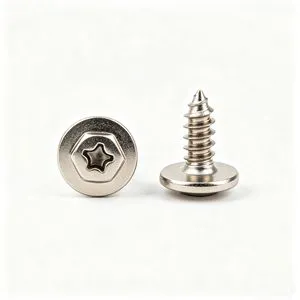 Zinc Nickel Alloy Plated Custom Screws High Corrosion Protection Hex Washer Head Self Tapping Screws For Marine