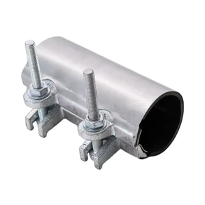 Stainless Steel 304/316 Mini Pipe Clamp-ISO Certified High Durability Butt Welded Clamp for High Pressure Small Diameter Pipe