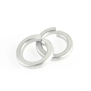 Tobo Group Carbon Steel Spring Washer Retaining Ring Zinc Plated Plain Finish Custom Size for M8 Screws