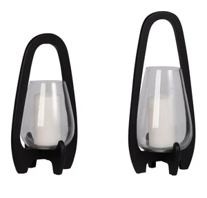 Lantern for candle indoor outdoor