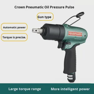 Guan Yi Oil Pressure Pneumatic Hydraulic Pulse Wrench Automatic Air Cut-off Type Torque Wrench With Fixed Torque