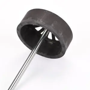 Factory Direct Two-in-One Rotor Housing Ferrite Magnet Ring 14-Pole Bonded OD87*ID8-73*H29mm Magnetic Welding Cutting Bending