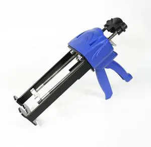 Factory Price 200ml 1:1 Ratio Dual Cartridge Cordless Manual Caulking Gun Sausage Caulking Tool
