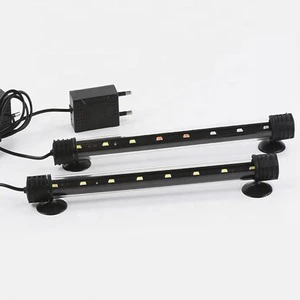 Quanlong Cheap T4 20 40 60 80 100 120 150 180 Submersible Aquarium Accessory Led Light WRGB Marine Fish tank Lamp