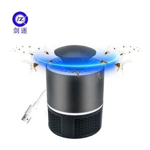 JZ Portable Household Bug Zapper Portable Usb Connect Pest Control Electric Anti Mosquito Lamp for Indoor