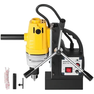 Portable Magnet Drill Engineering Machine Automatic Absorption Plate Drilling Machines Small Magnetic Seat Drill