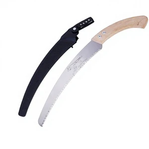 Garden Pruning Saw Hand Saw for Fruit Tree and Carpentry Use Red/Orange Color Wood and Plastic Handle Multi-Size