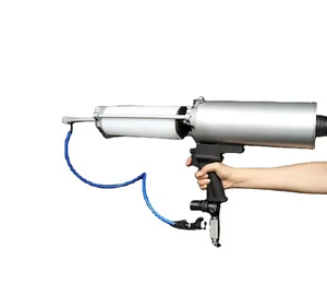 China NSJ Two-Component AB Adhesive Pneumatic Caulking Gun 900ml 2:1Sprayable Painting Sculpture Paint Manufacturer Direct Sales