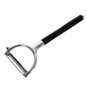 Factory Direct Multifunctional Eco-Friendly Sustainable Zinc Alloy Manual Straight Fruit Grater Planer Peeler Apple Melon Potato