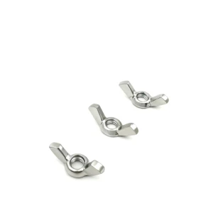 Hand Tighten Wing Nut M3 M4 M5 M6 M8 M10 Carbon Steel Galvanized Stainless Steel PP Options for Quick Install