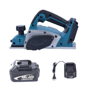 Brushless Li-ion Cordless Handheld Reversible Planer for Woodworking & Trimming Electric Planer
