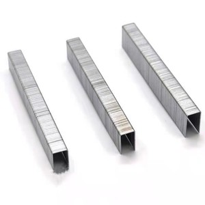 2022 Hot Selling 10J Series Metal Staples 1010J Iron Nails with Smooth Shank Type Packaged in Cartons